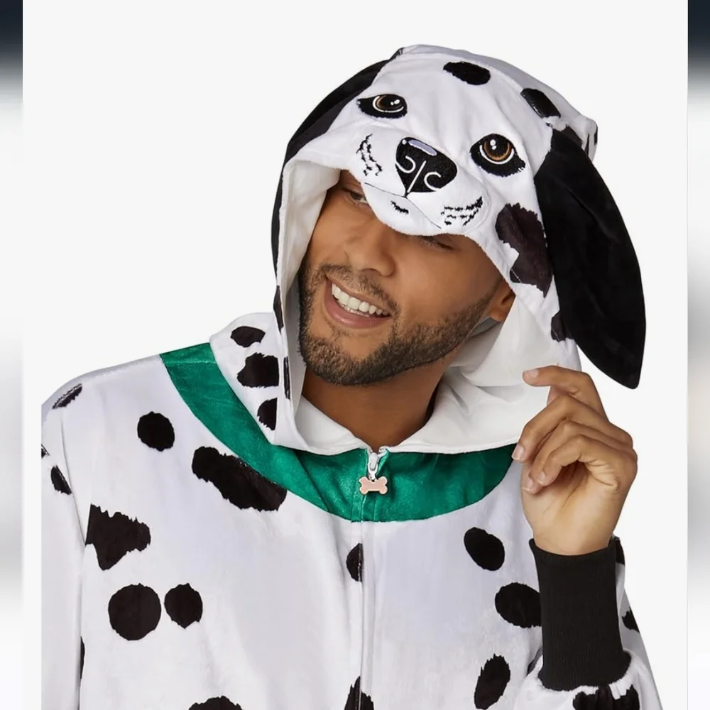 SPIRIT Adult Dalmatian Suit Costume - Picture 2 of 6